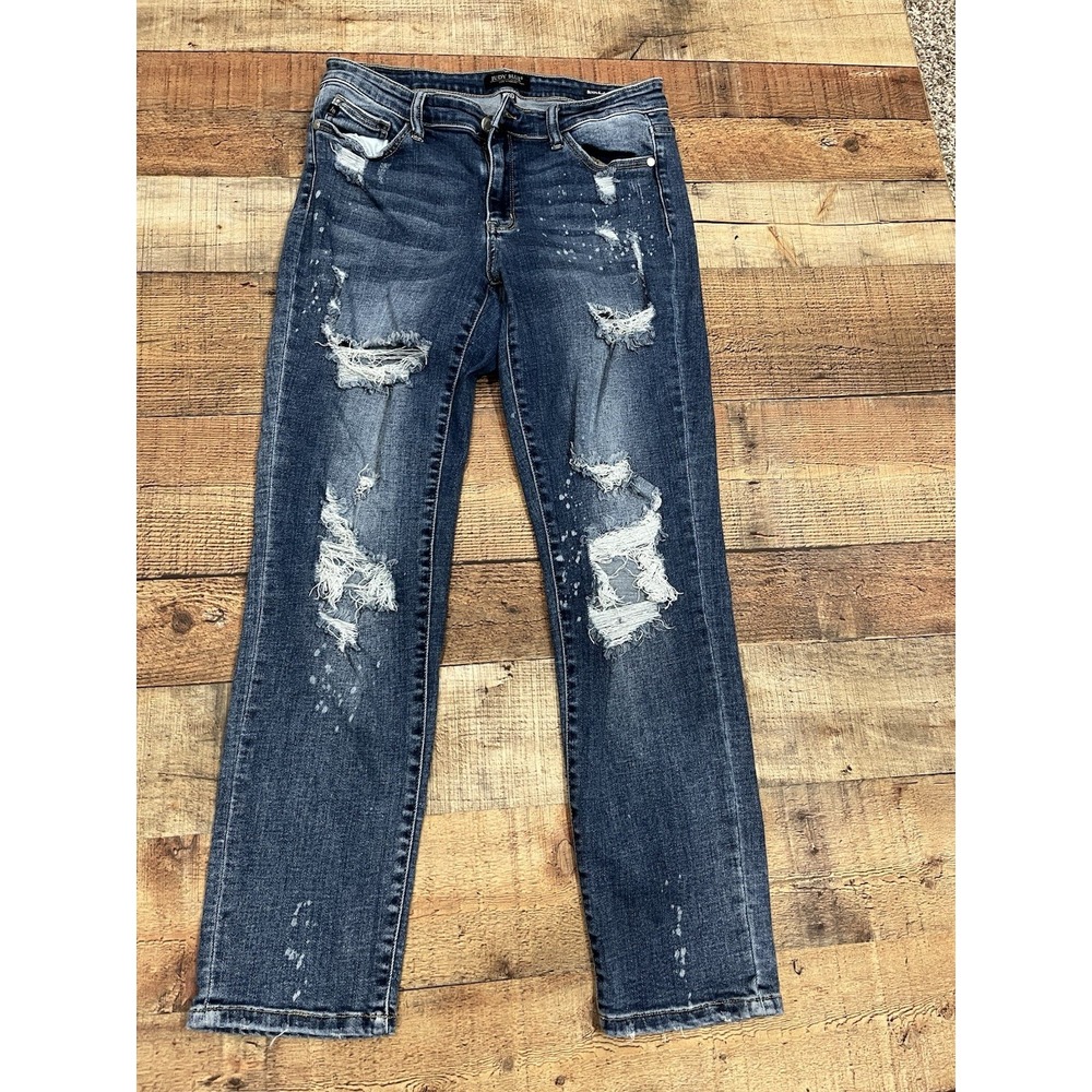 Women's Judy Blue‎ Boyfriend Fit Distressed Jean (2014)